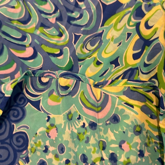 Lilly Pulitzer silk top - Picture 5 of 10